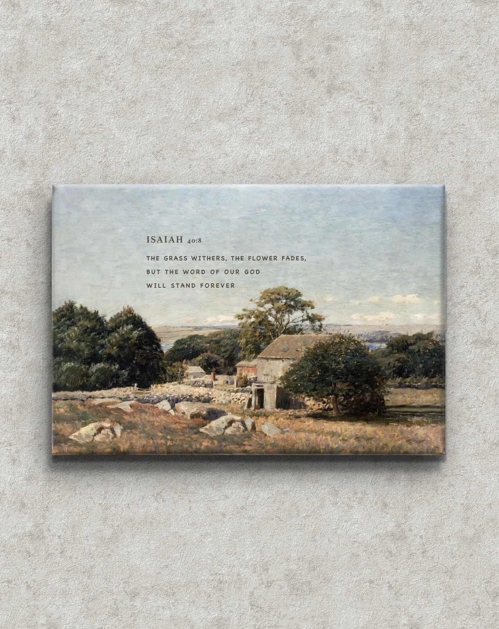 Isaiah 40:8 | Modern Christian Canvas