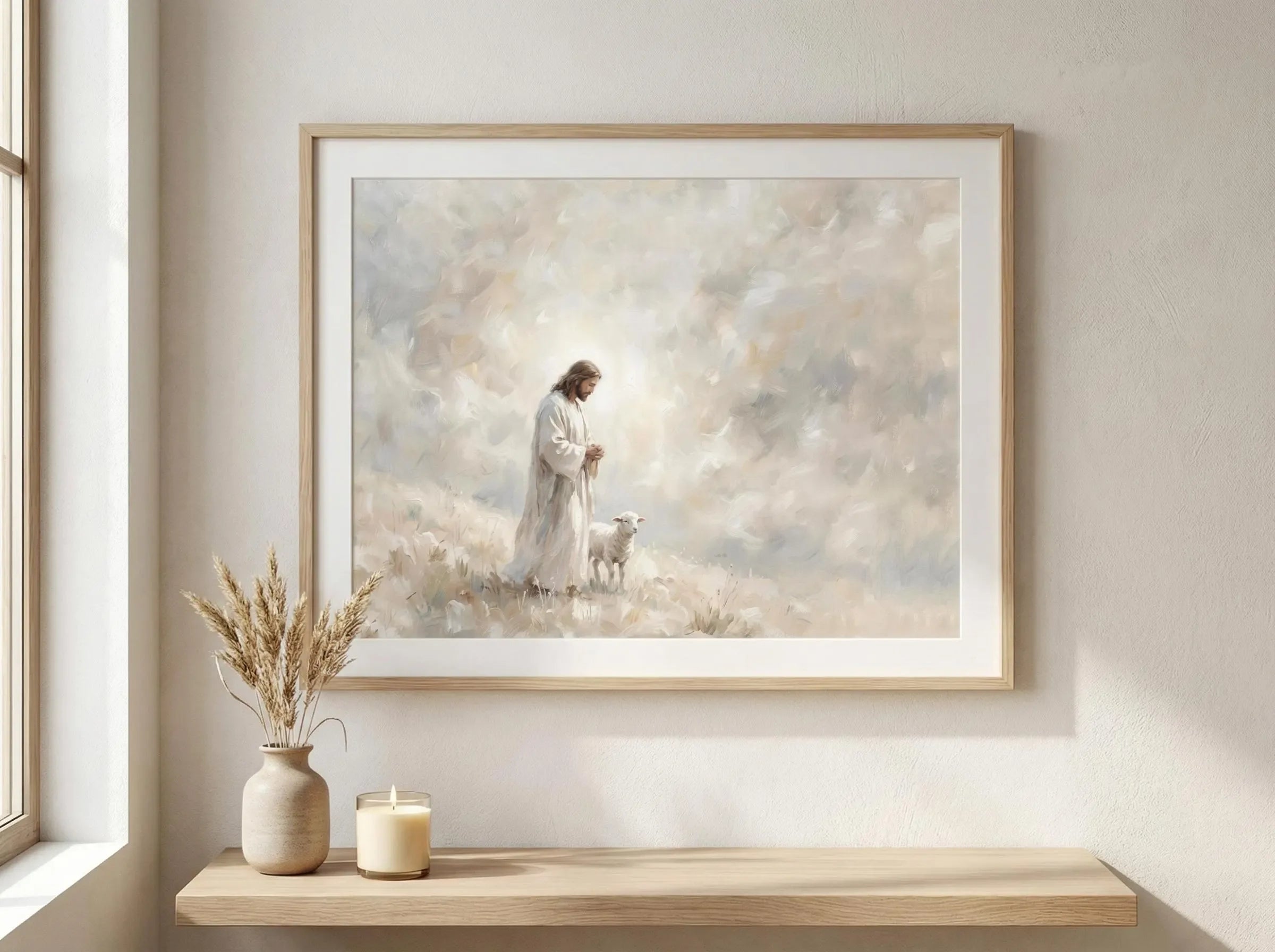 My Shepherd | Modern Christian Art Print