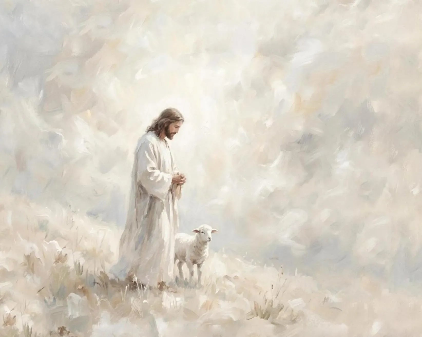 My Shepherd | Modern Christian Art Print
