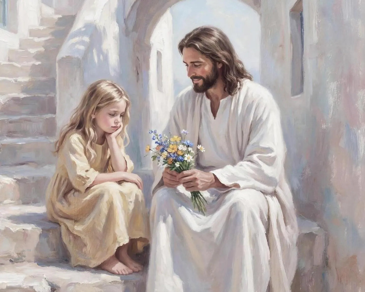 My Shepherd | Modern Christian Art Print