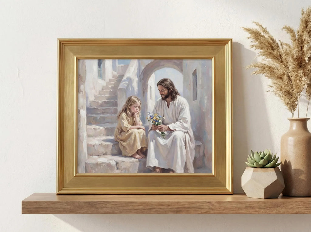 My Shepherd | Modern Christian Art Print