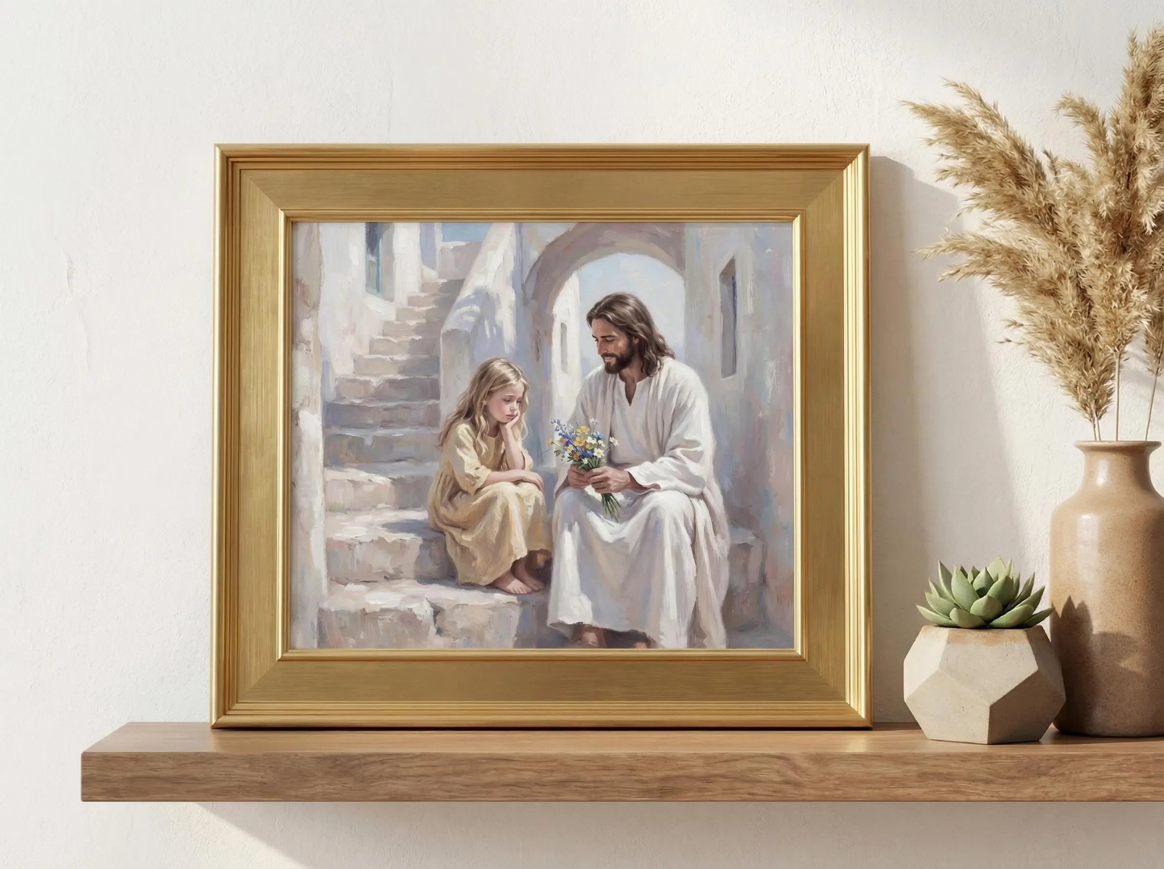 My Shepherd | Modern Christian Art Print