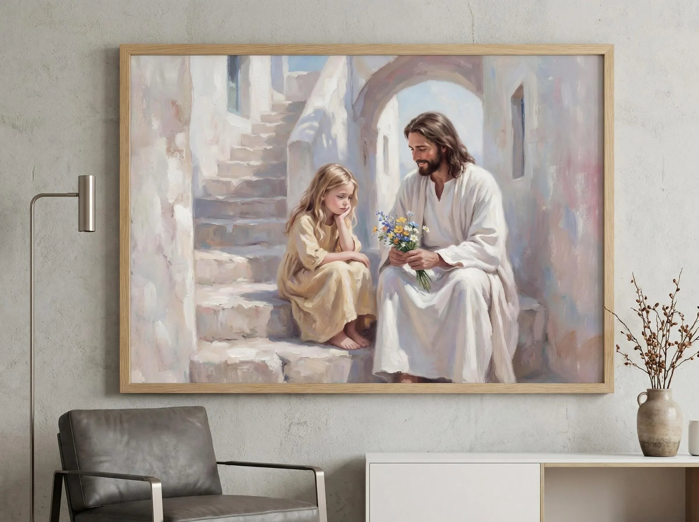 My Shepherd | Modern Christian Art Print