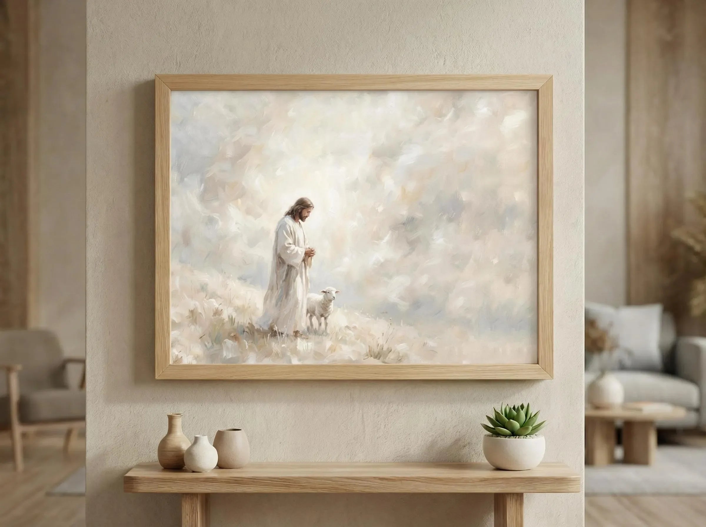 My Shepherd | Modern Christian Art Print