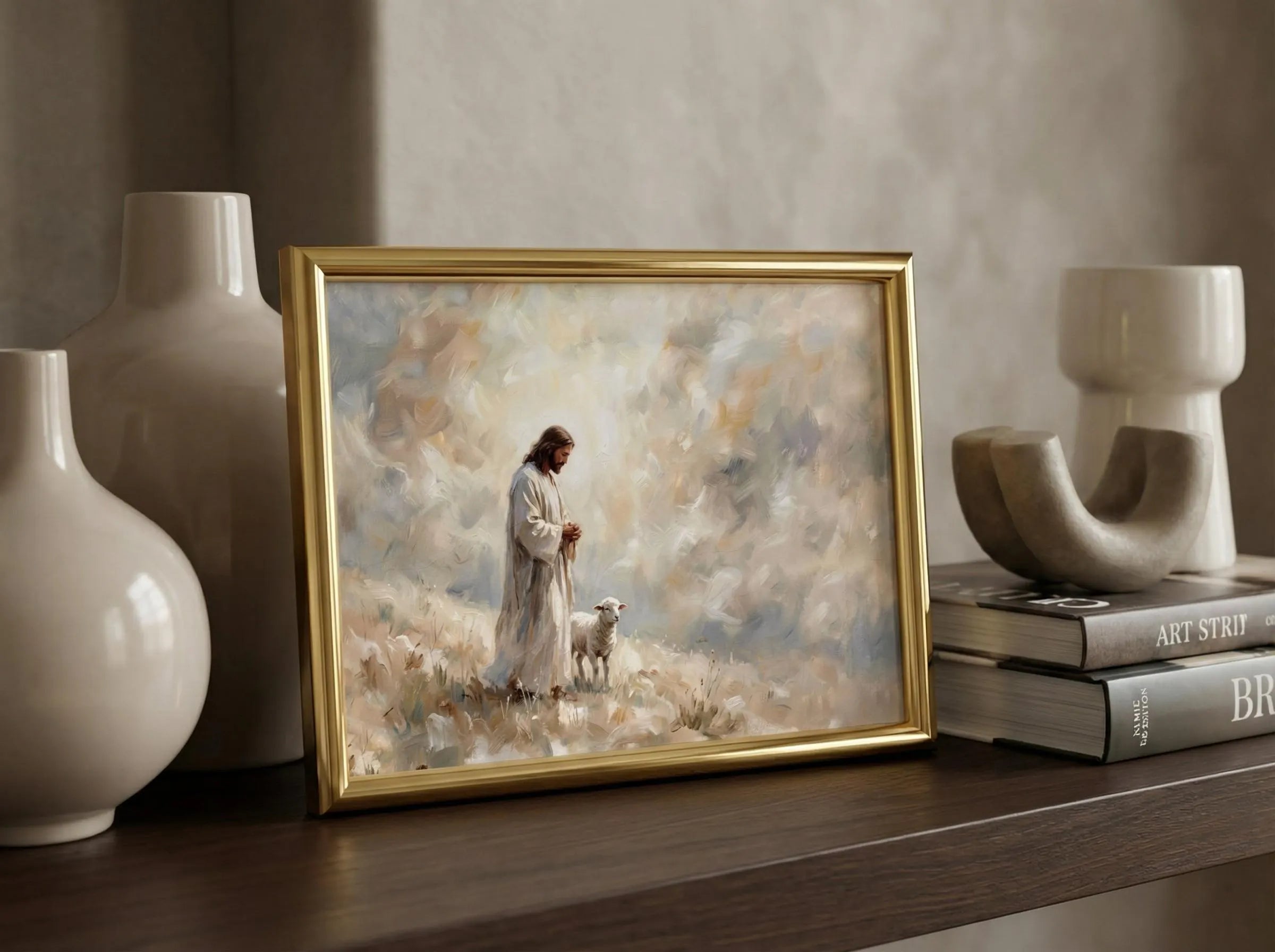 My Shepherd | Modern Christian Art Print