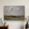 Matthew 28:20 Modern Christian Art Print